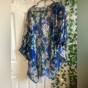 Swimsuit Cover Up Floral Pattern